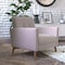 Flash Furniture Taupe Faux Linen Upholstered Tufted Chair IS-22271C-TAUPE-GG - alternate 4